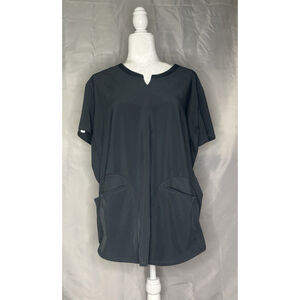 Scrubstar Premium Unisex Charcoal Gray VNeck Medical Scrub Top XLxb